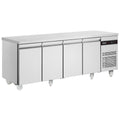 583L Four Hinged Door Gastronorm Counter Refrigerator