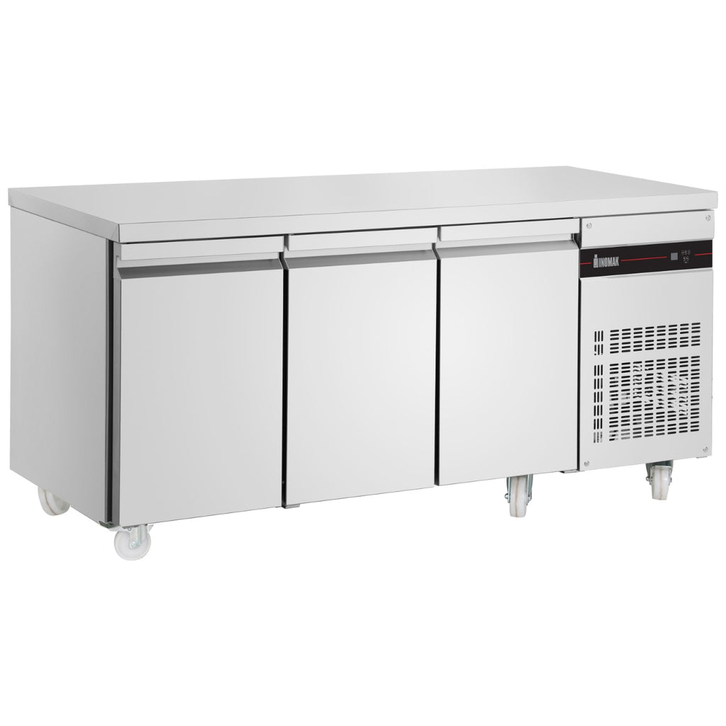 429L Triple Hinged Door Gastronorm Counter Refrigerator