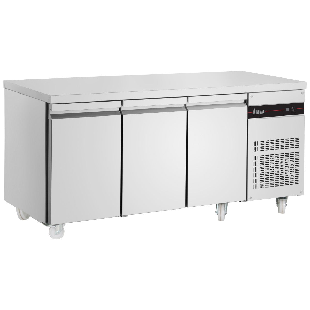 429L Triple Hinged Door Gastronorm Counter Refrigerator