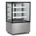 92cm Triple Tier Refrigerated Flat Glass Display Unit