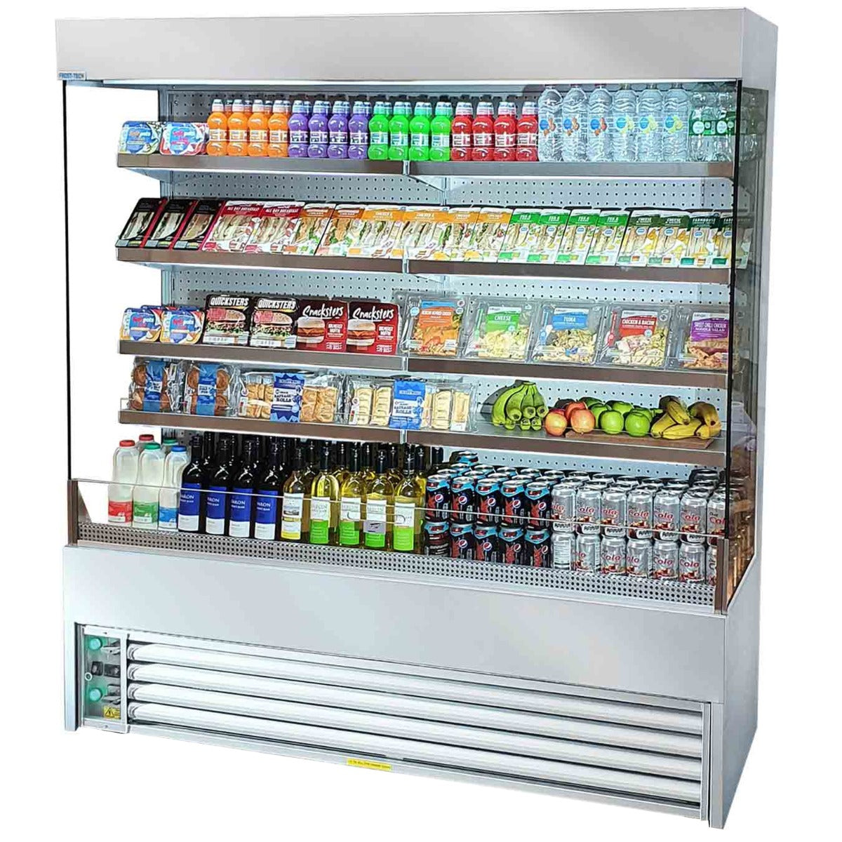 1.8m Slim Tiered Display