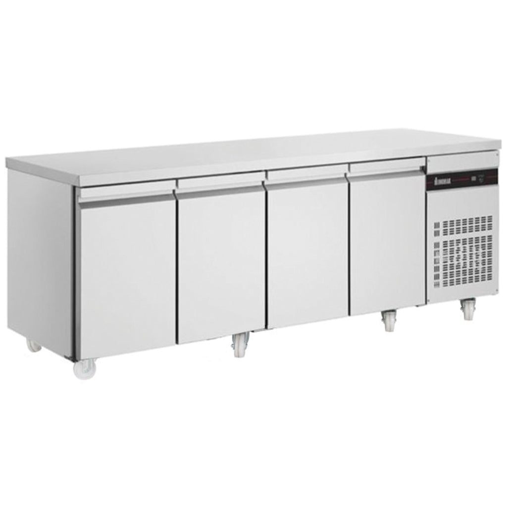 Slimline Four Hinged Door Counter Refrigerator
