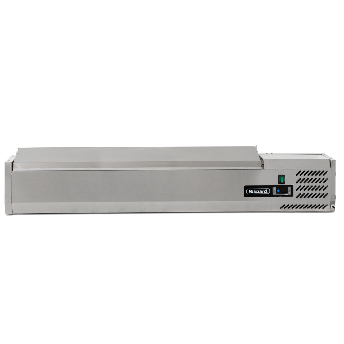 1.5m Hinged 1/4 Gastronorm Prep Top
