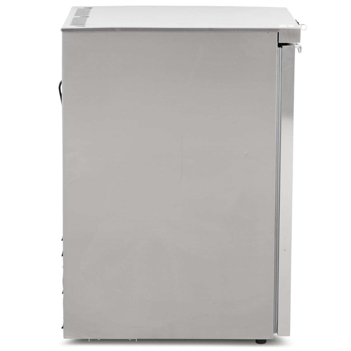 Single Hinged Glass Door Under Counter Freezer