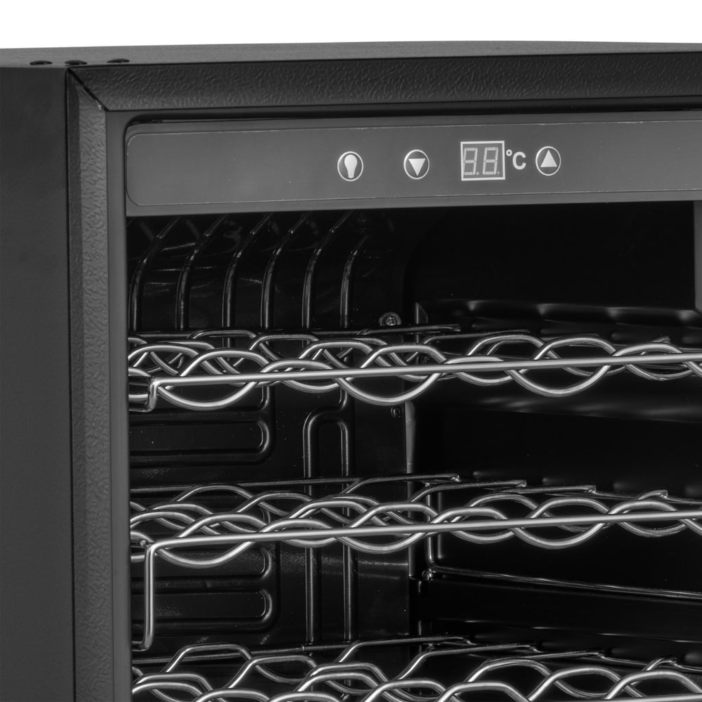 Single Hinged Glass Door Under Counter Wine Cooler