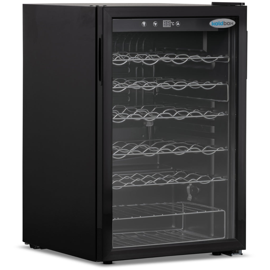 Single Hinged Glass Door Under Counter Wine Cooler