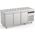 Triple Hinged Door Gastronorm Saladette